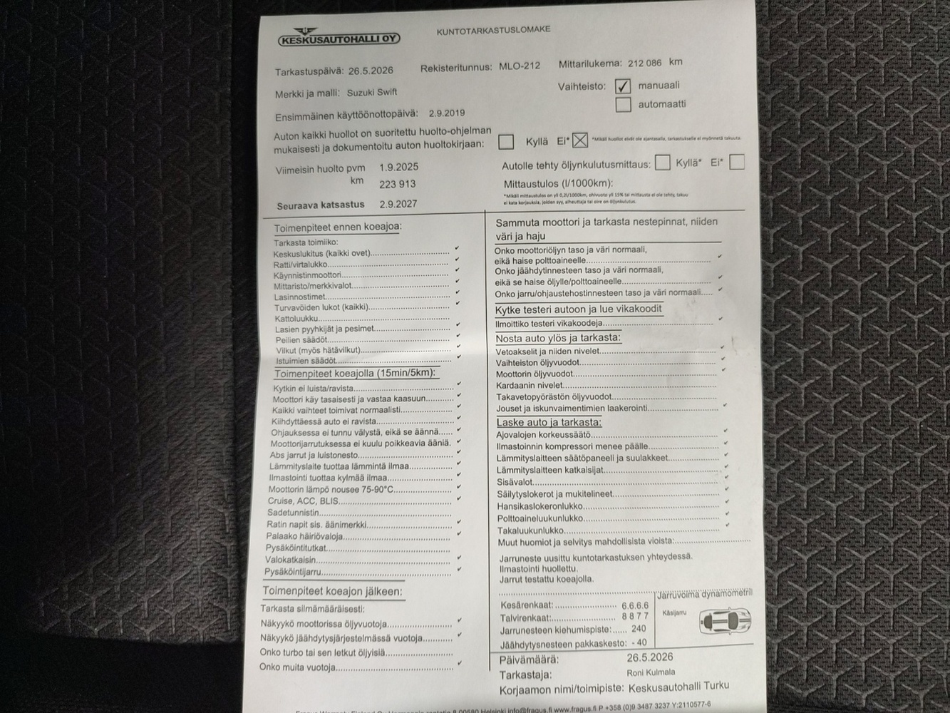 Suzuki Swift vaihtoauto