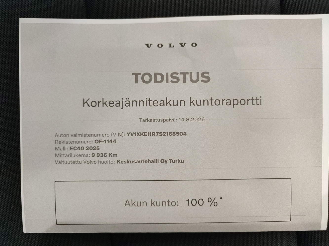 Volvo EC40 vaihtoauto