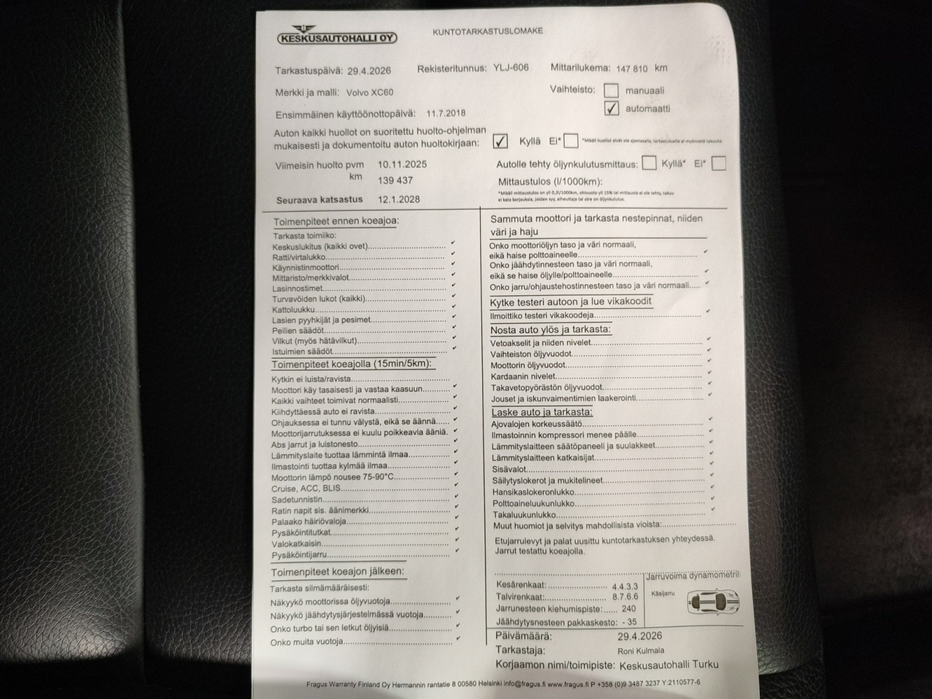 Volvo XC60 vaihtoauto