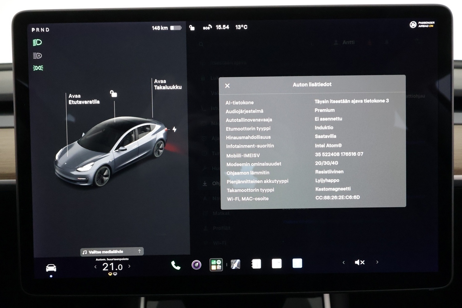Tesla Model 3 vaihtoauto