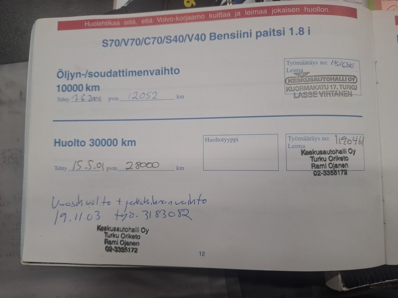 Volvo V70 vaihtoauto