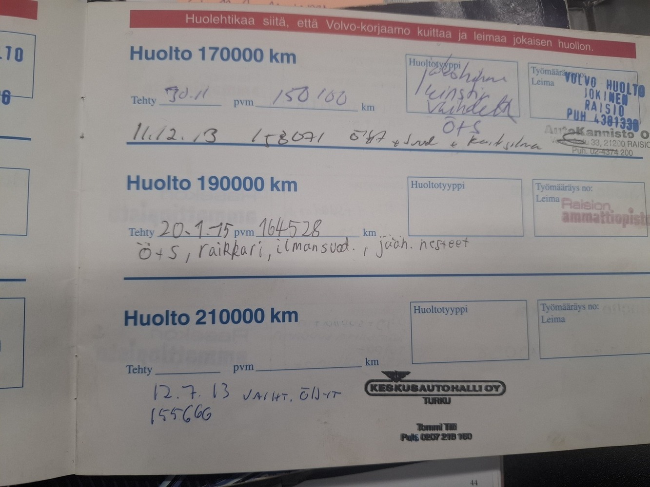 Volvo V70 vaihtoauto