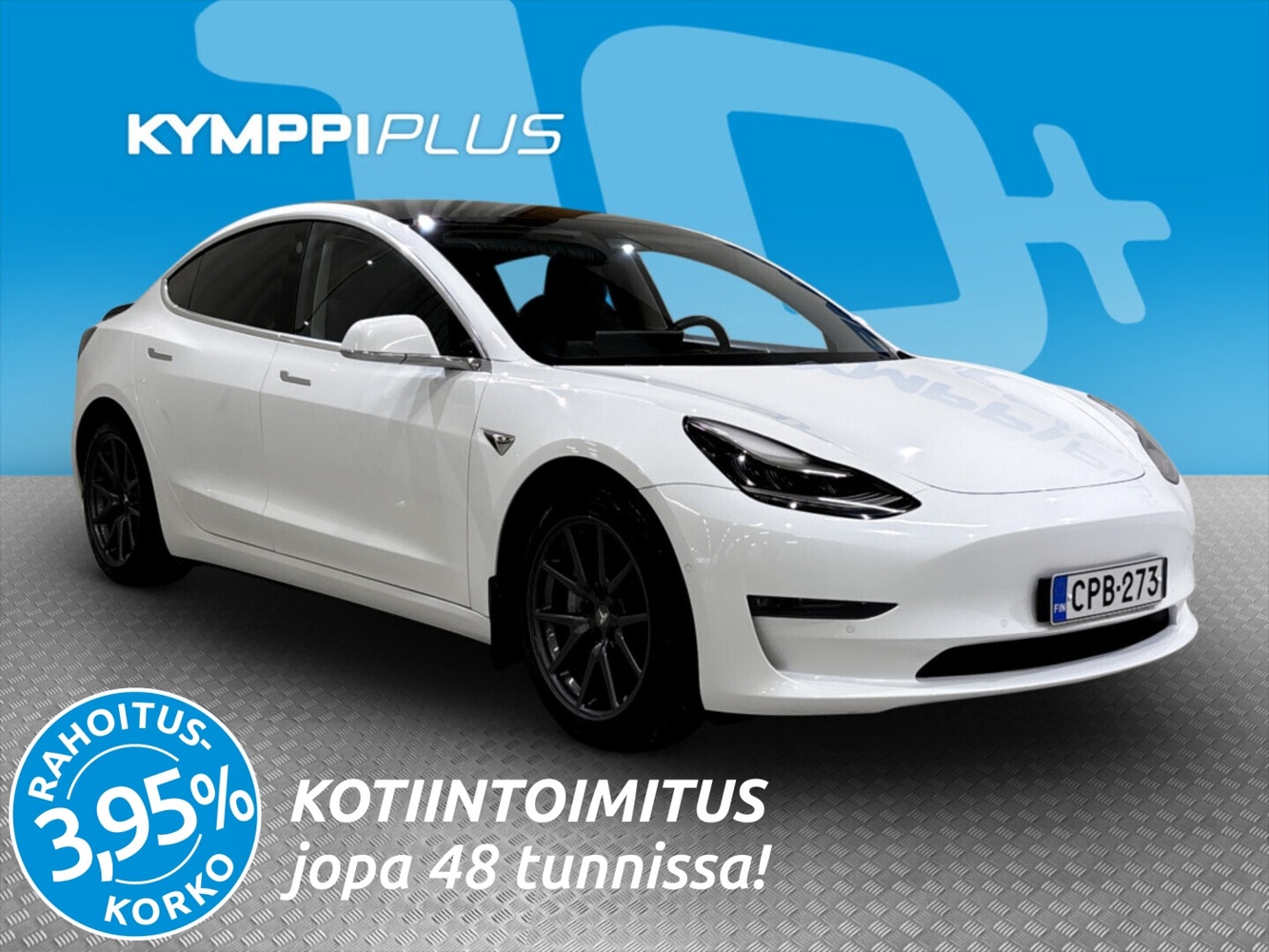 Tesla Model 3 vaihtoauto
