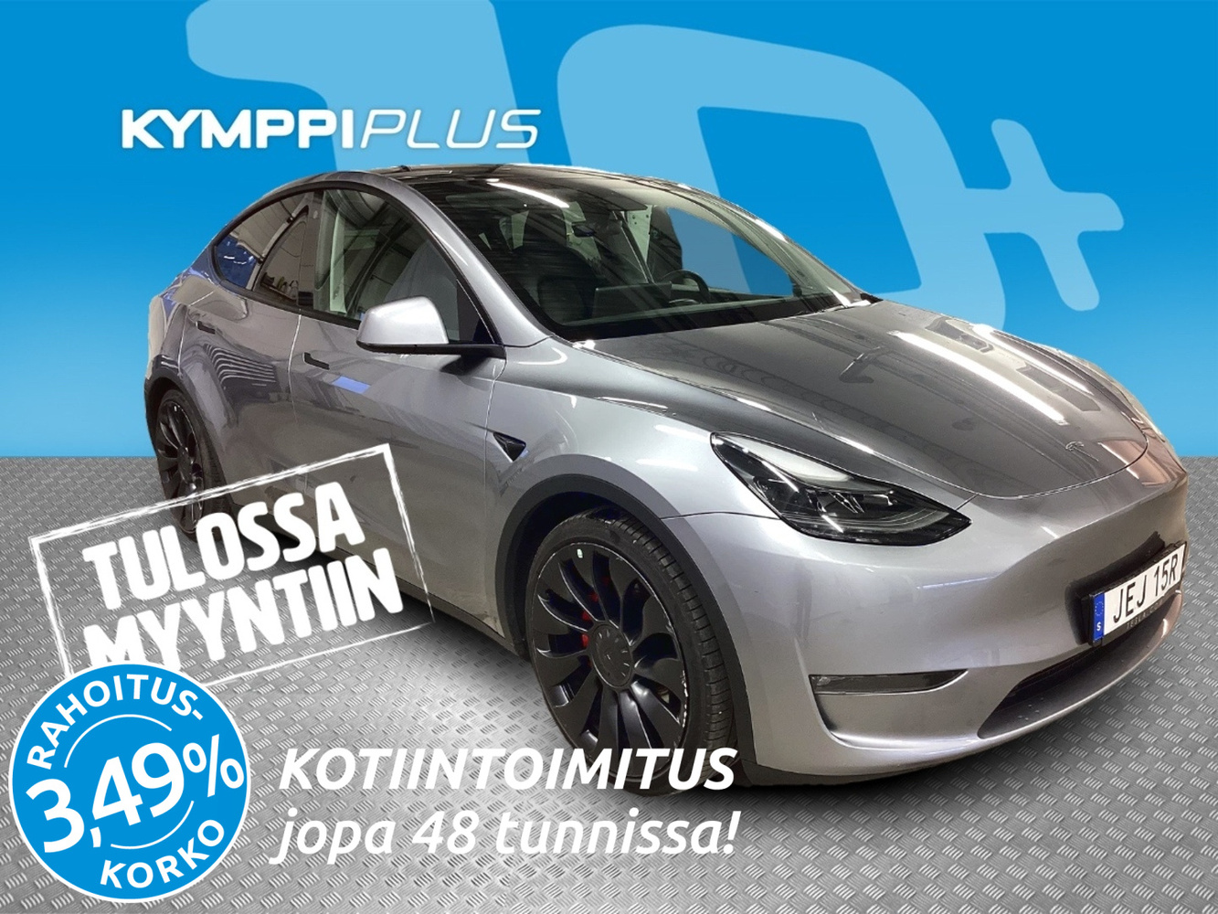 Tesla Model Y vaihtoauto