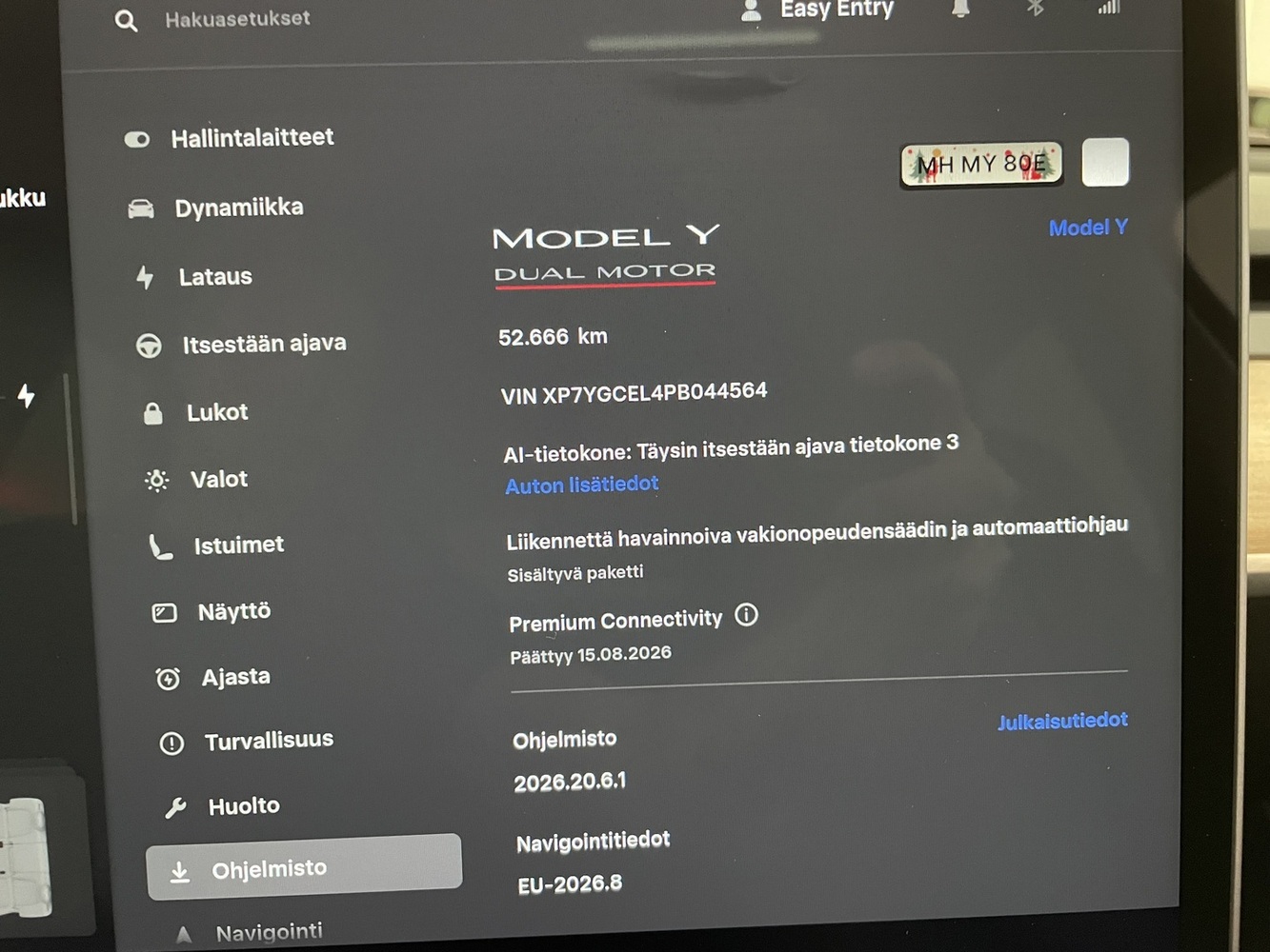 Tesla Model Y vaihtoauto