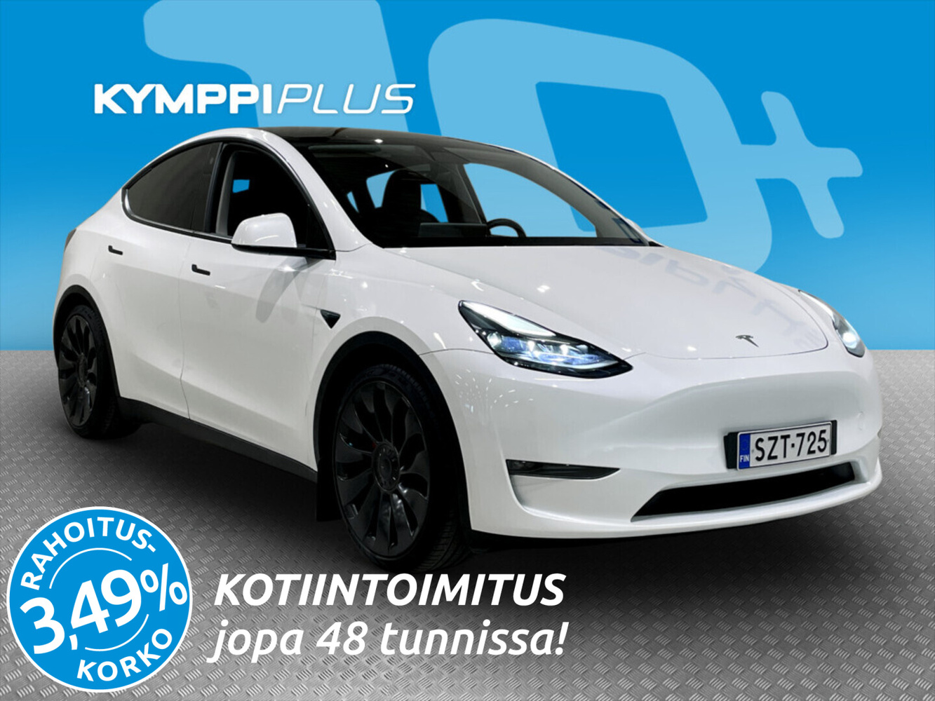 Tesla Model Y vaihtoauto