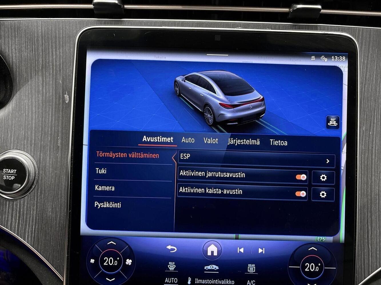 Mercedes-Benz EQE vaihtoauto