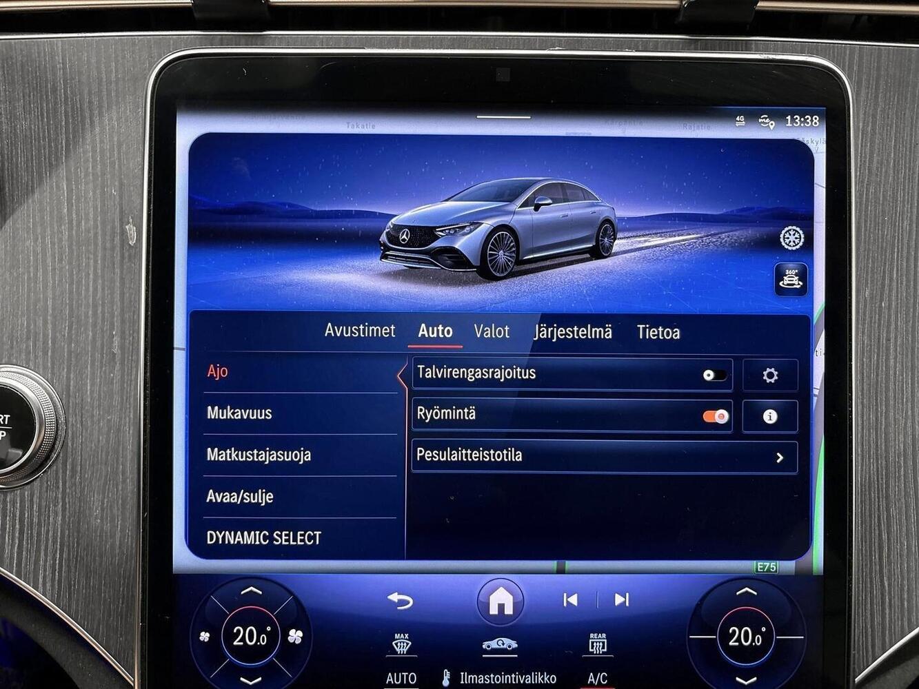 Mercedes-Benz EQE vaihtoauto