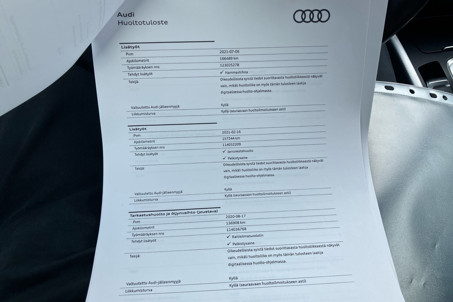 Audi Q5 vaihtoauto