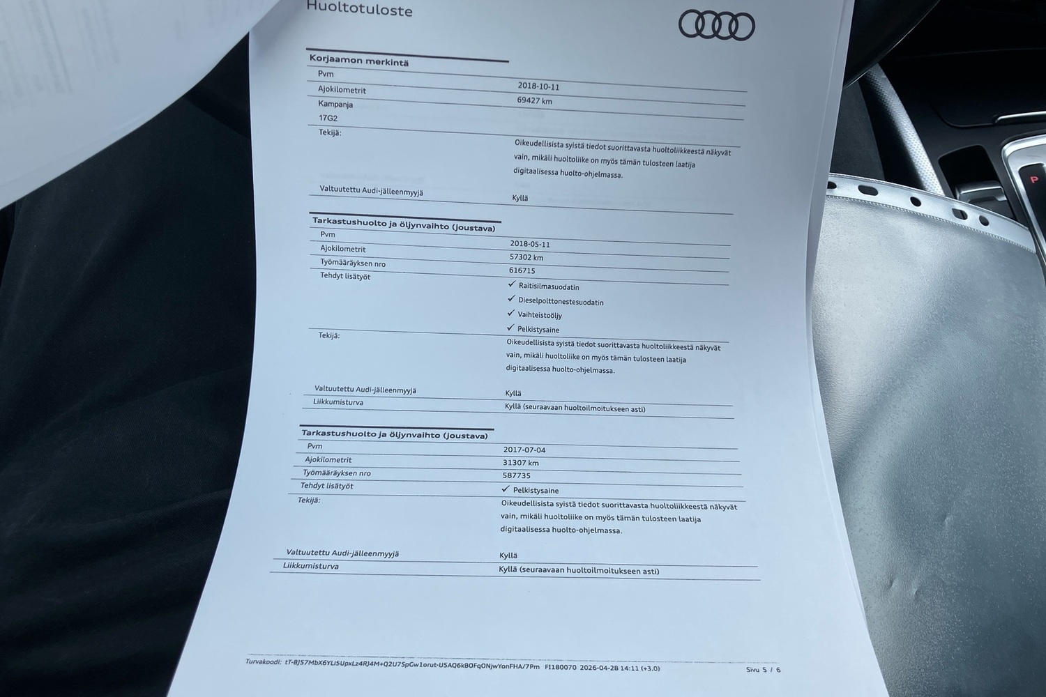 Audi Q5 vaihtoauto