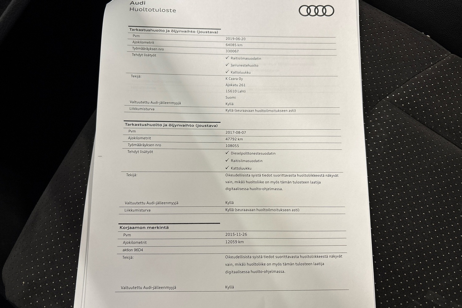 Audi Q7 vaihtoauto
