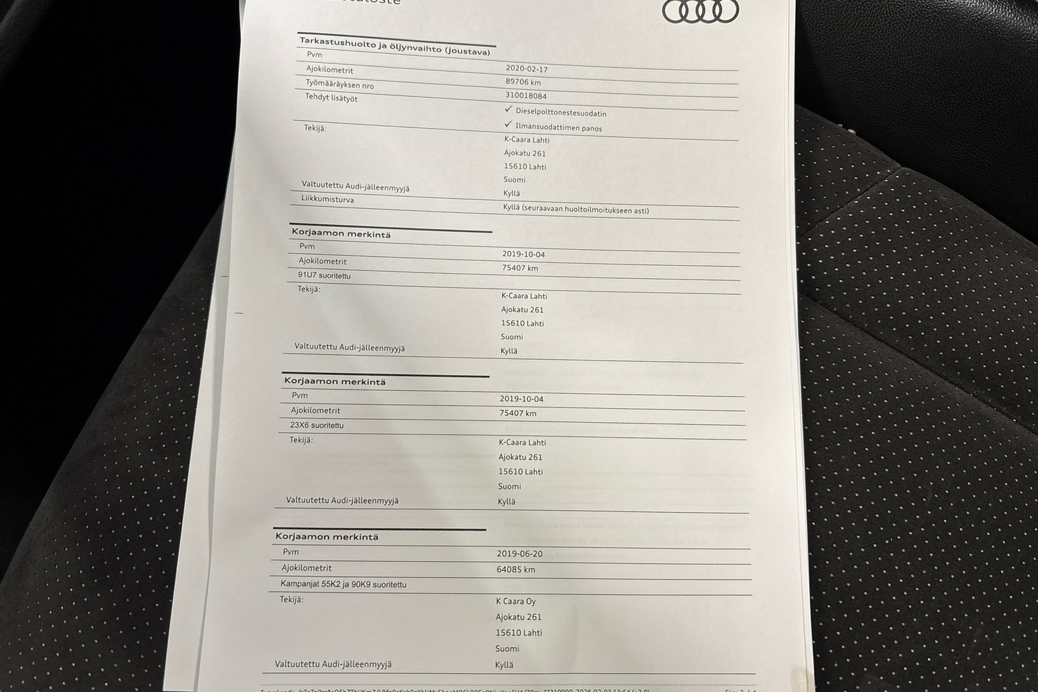 Audi Q7 vaihtoauto