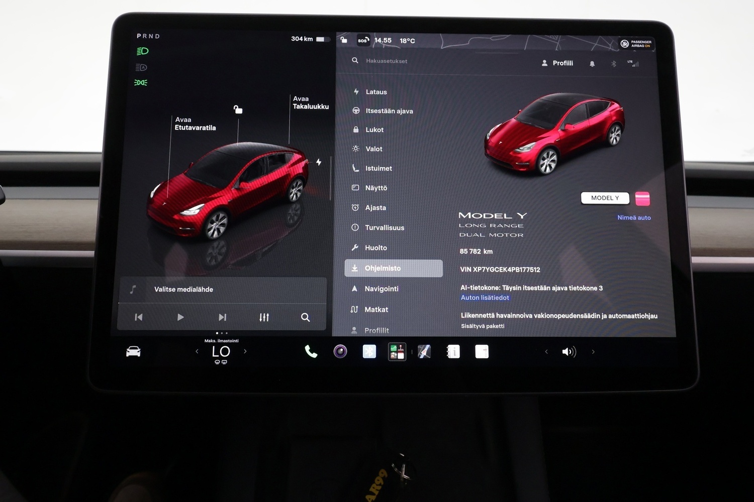 Tesla Model Y vaihtoauto