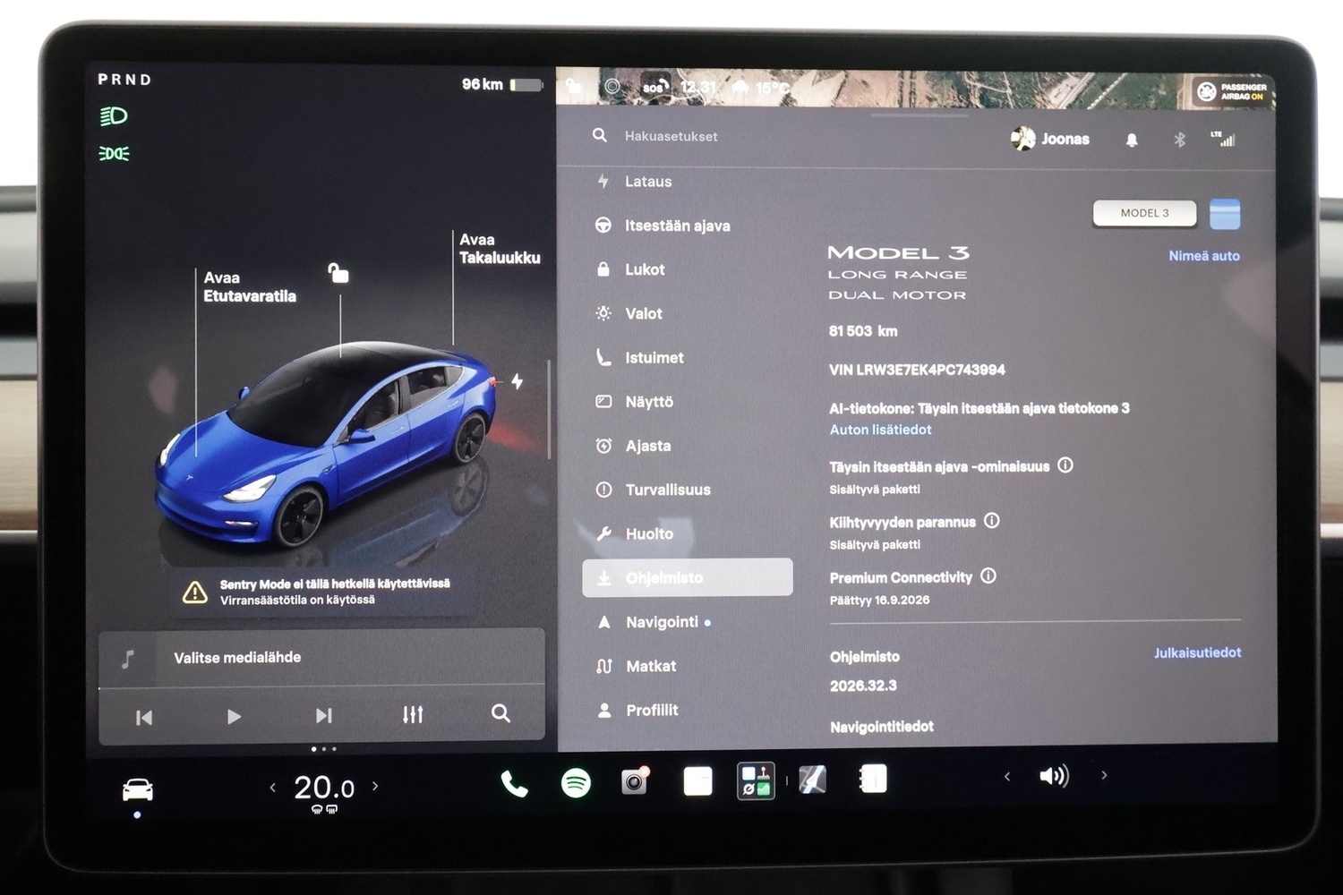 Tesla Model 3 vaihtoauto
