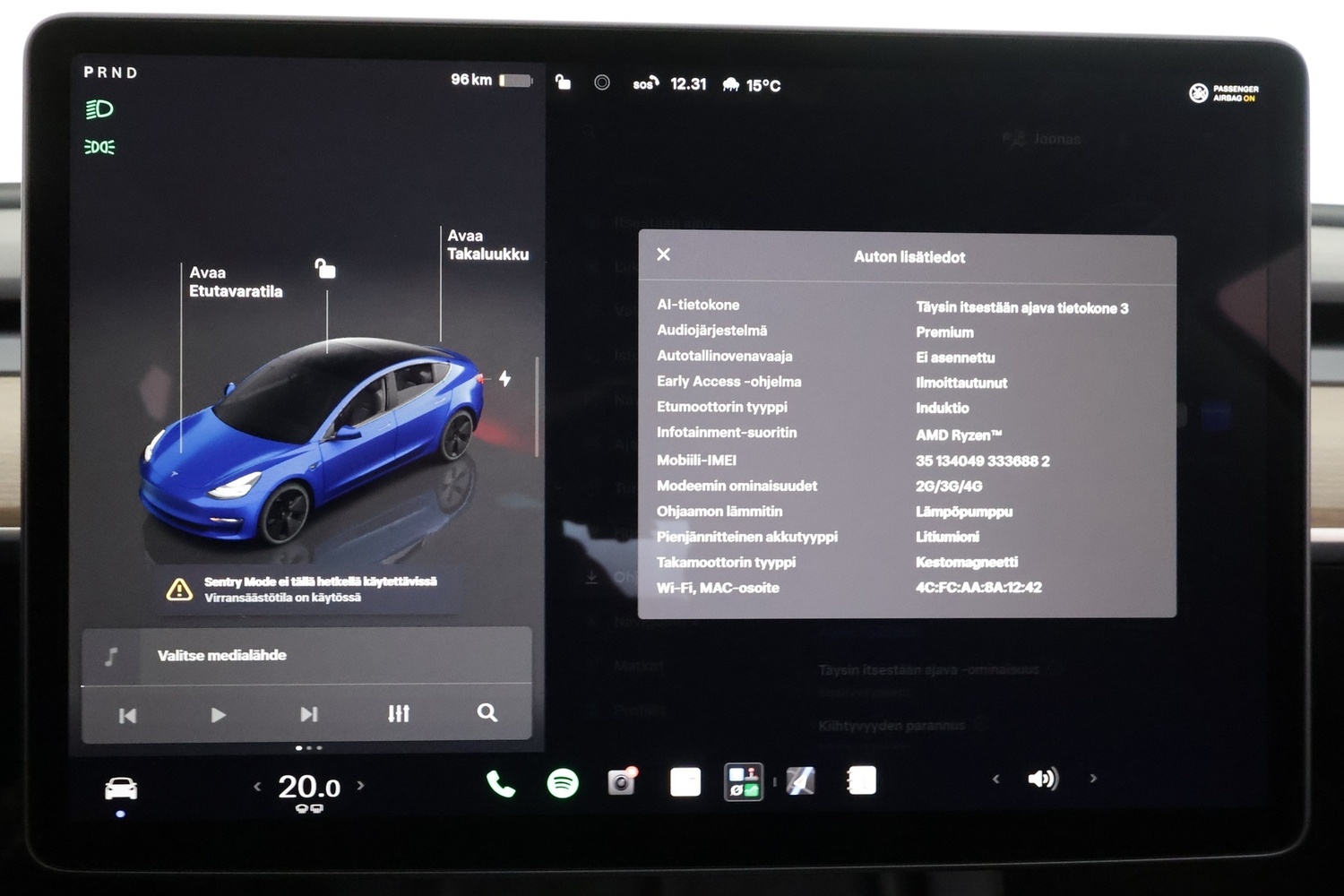 Tesla Model 3 vaihtoauto