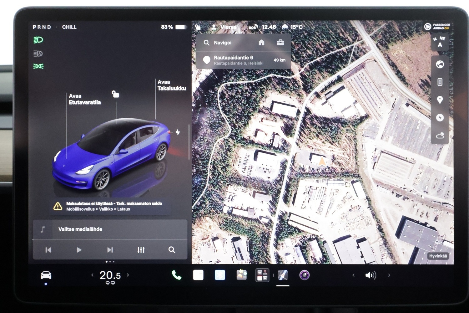 Tesla Model 3 vaihtoauto