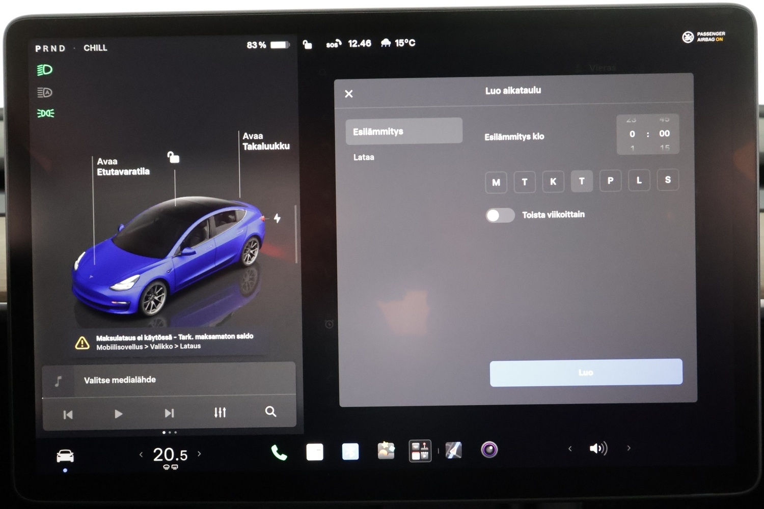 Tesla Model 3 vaihtoauto