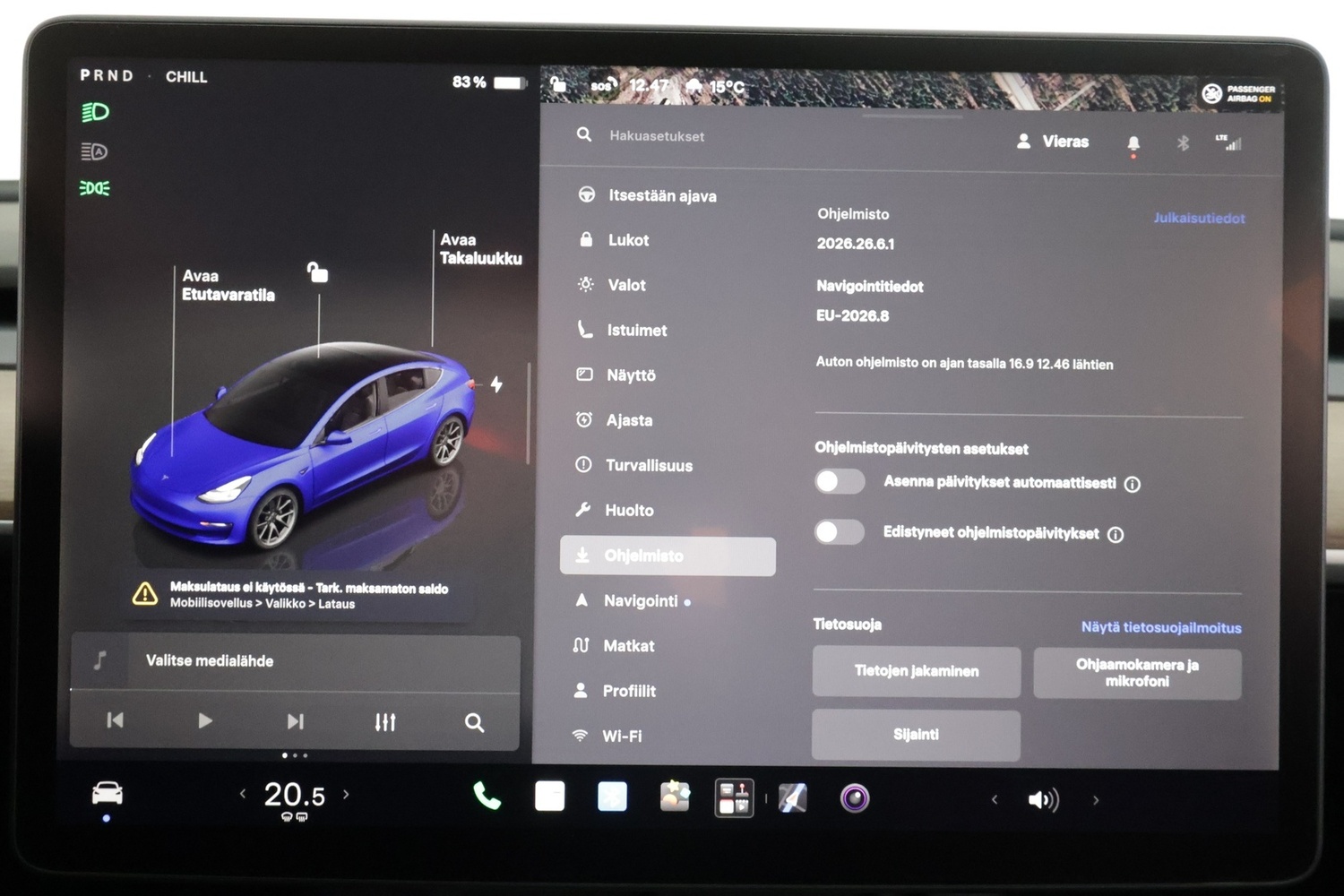 Tesla Model 3 vaihtoauto