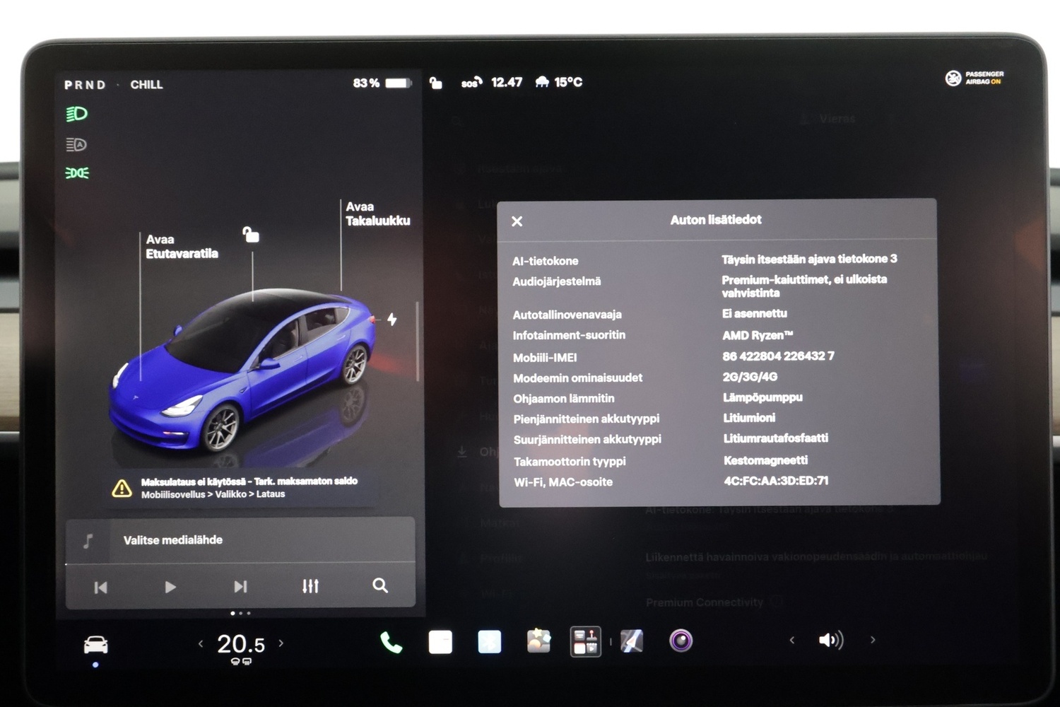 Tesla Model 3 vaihtoauto