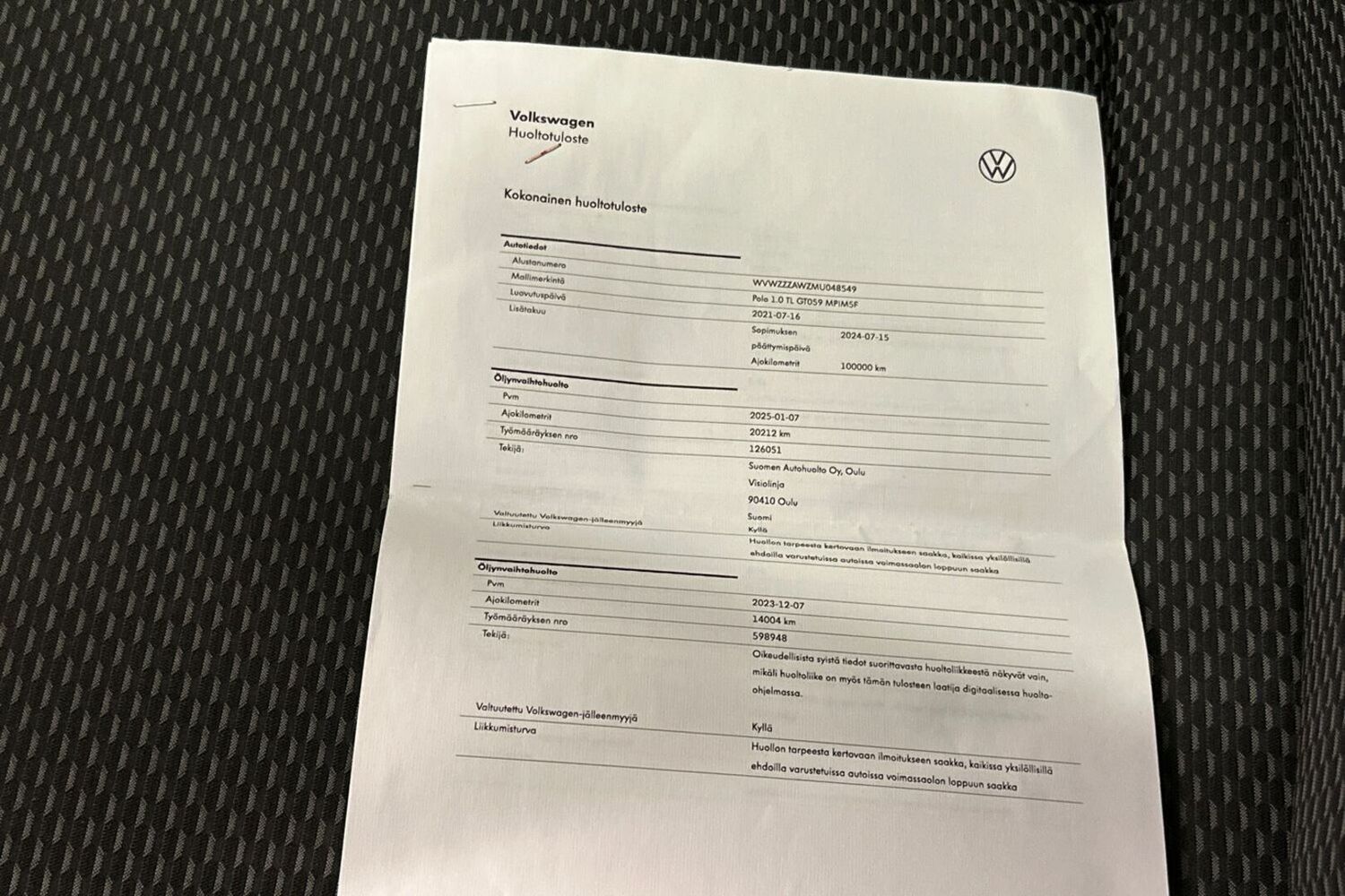 Volkswagen Polo vaihtoauto