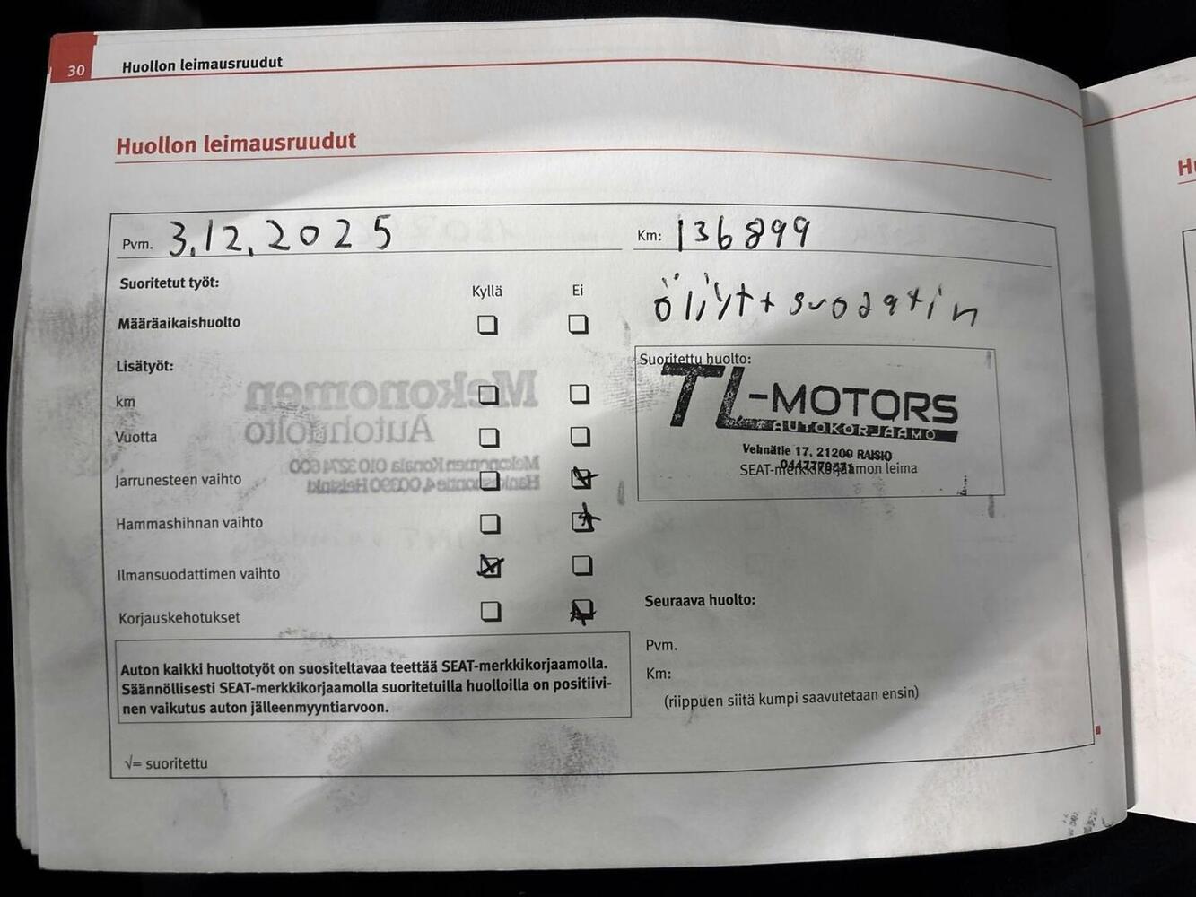 SEAT Ibiza SC vaihtoauto