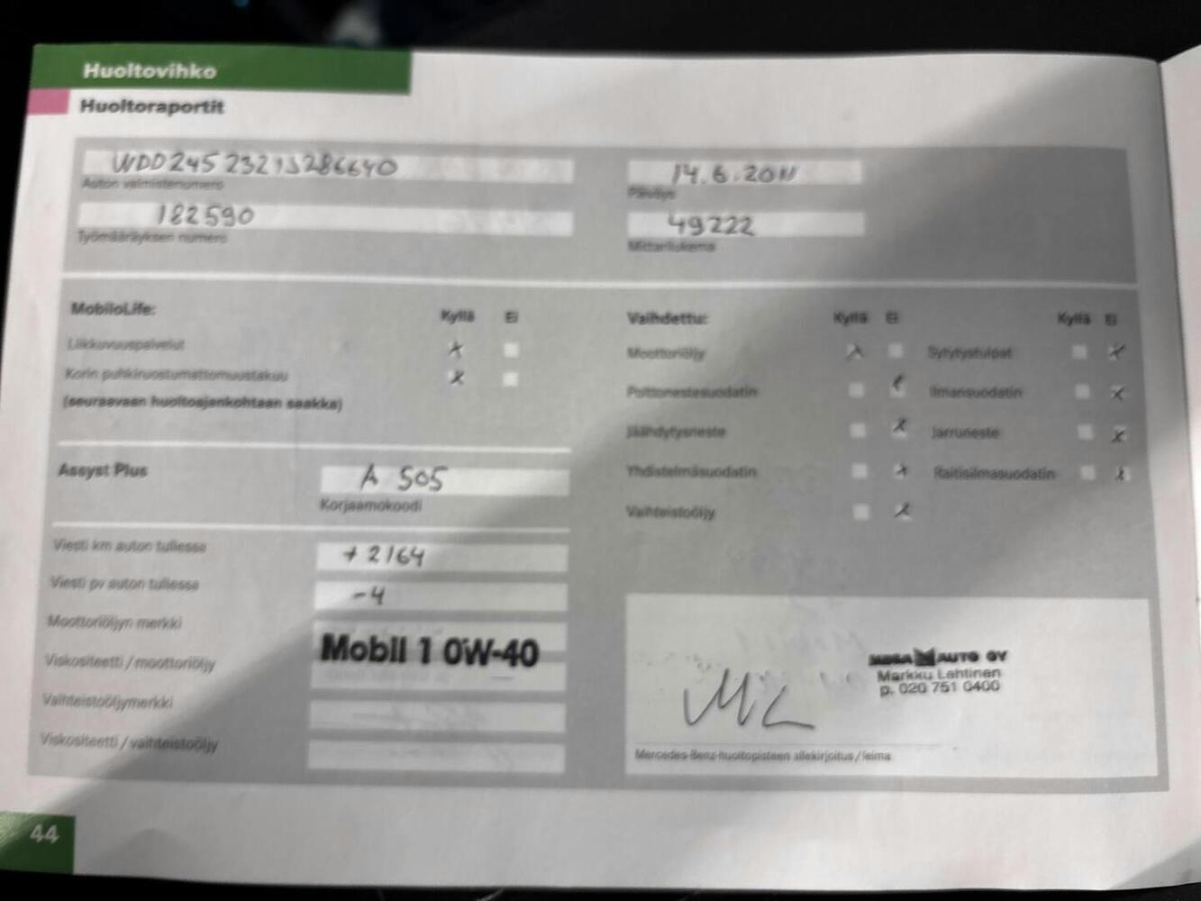 Mercedes-Benz B vaihtoauto