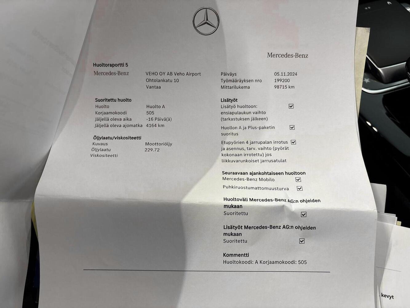 Mercedes-Benz A vaihtoauto