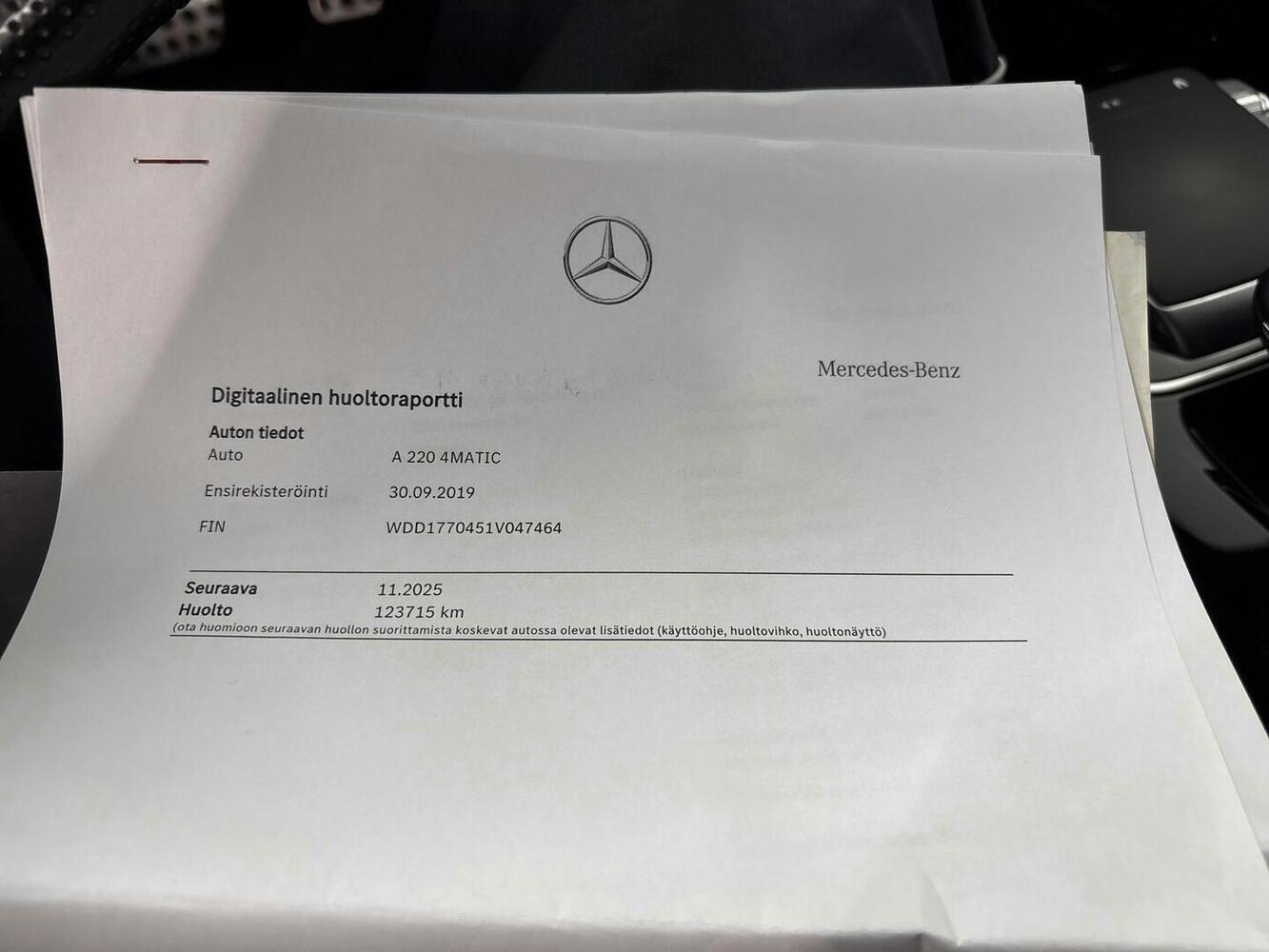 Mercedes-Benz A vaihtoauto