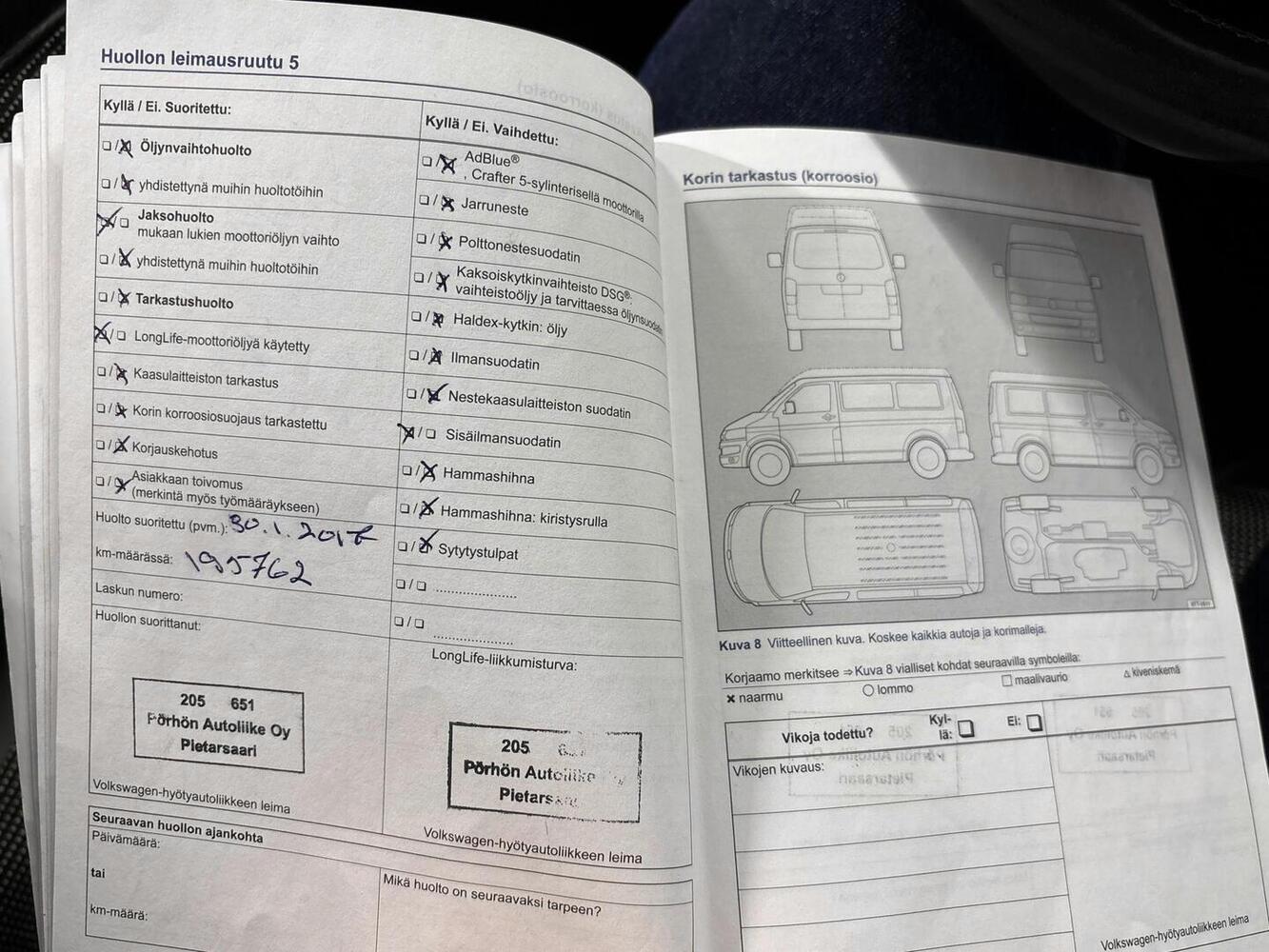 Volkswagen Transporter vaihtoauto