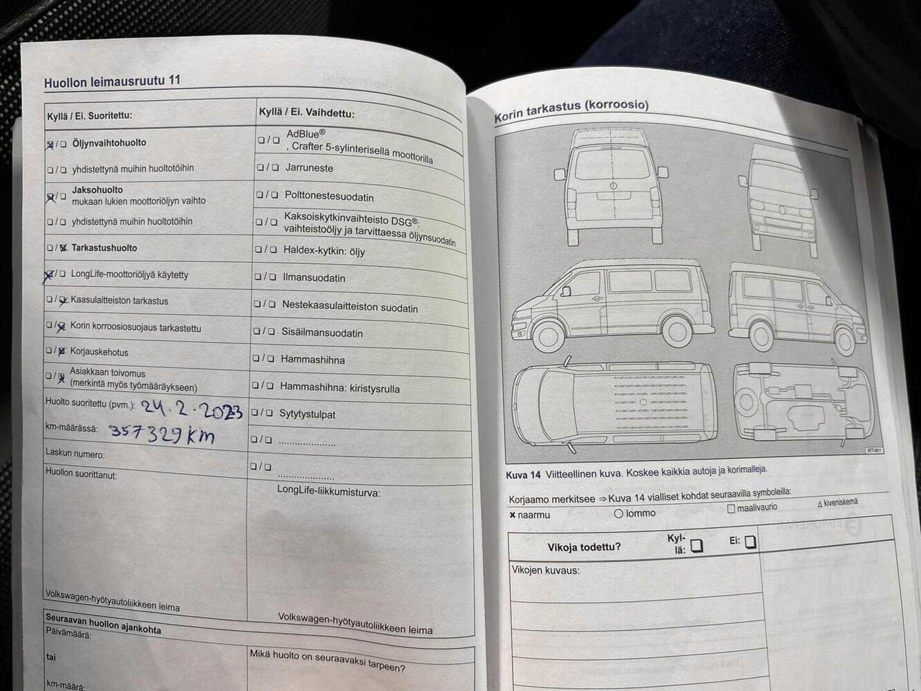 Volkswagen Transporter vaihtoauto