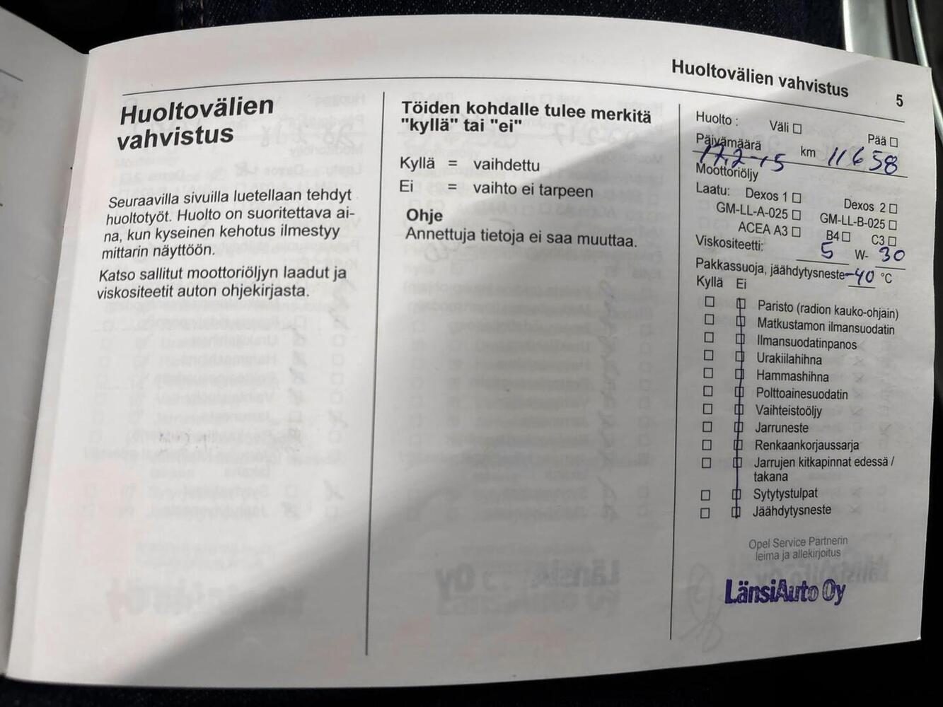 Opel Insignia vaihtoauto