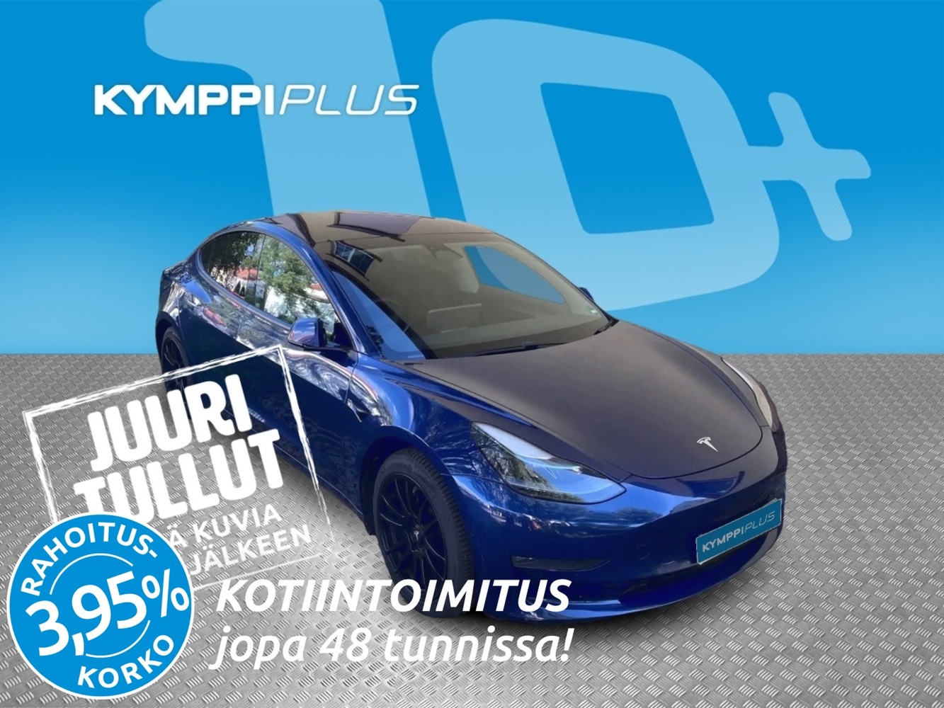 Tesla Model 3 vaihtoauto