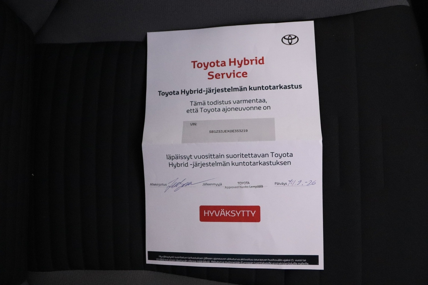 Toyota Auris vaihtoauto