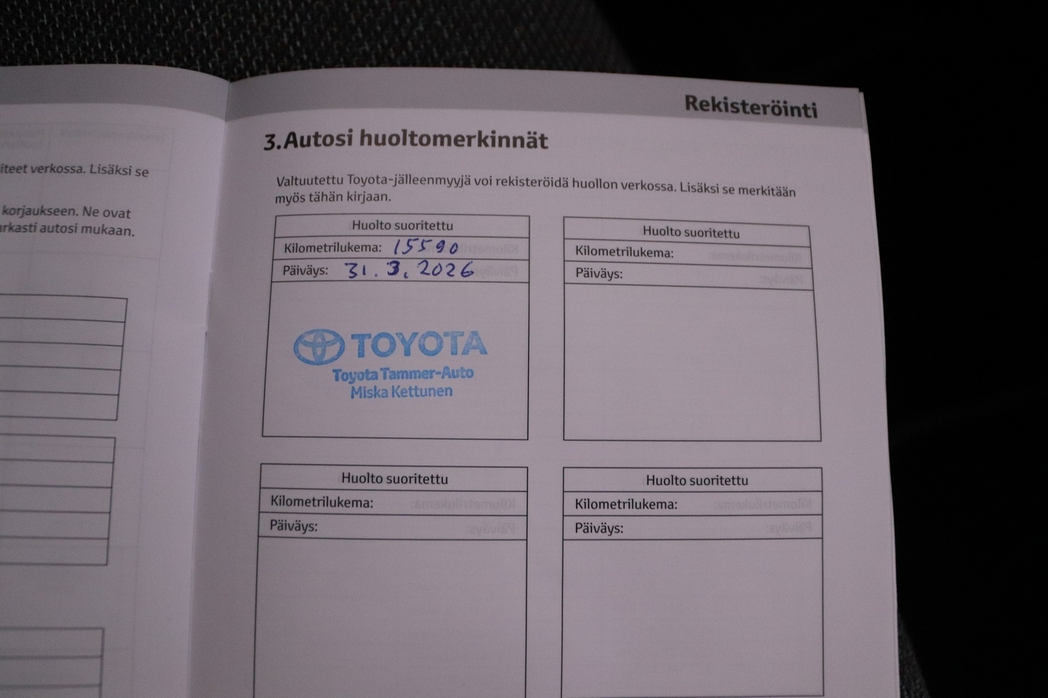 Toyota Corolla vaihtoauto