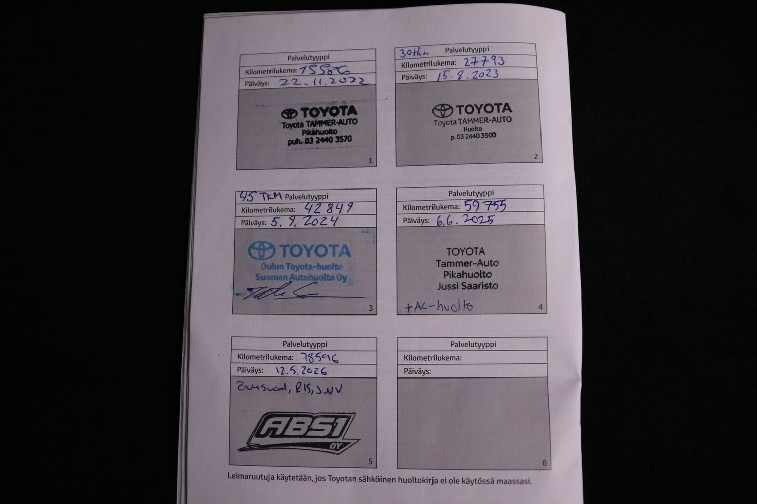 Toyota Corolla vaihtoauto