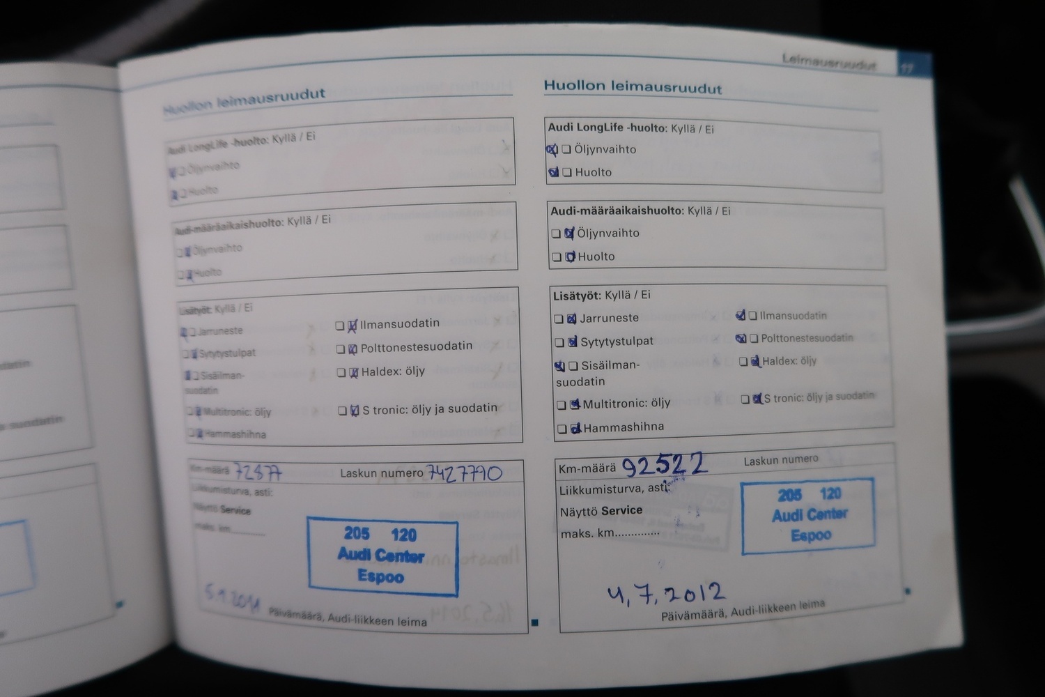Audi A3 vaihtoauto