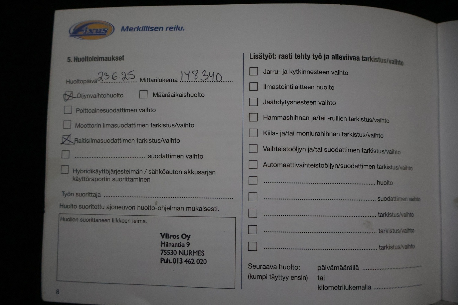 Ford Focus vaihtoauto