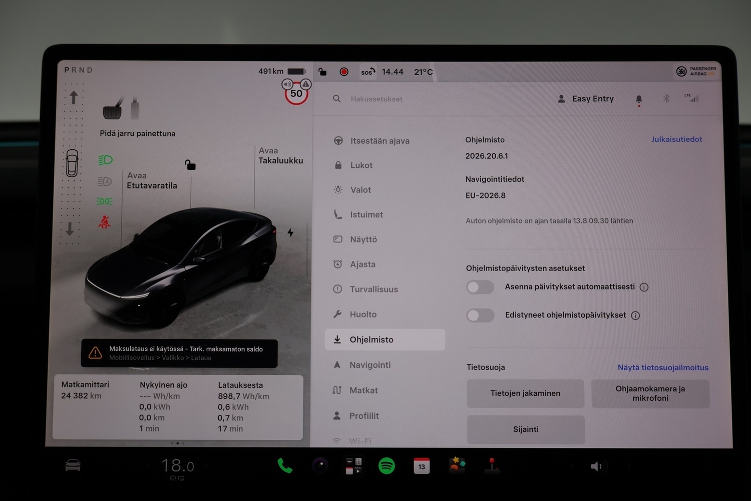 Tesla Model Y vaihtoauto
