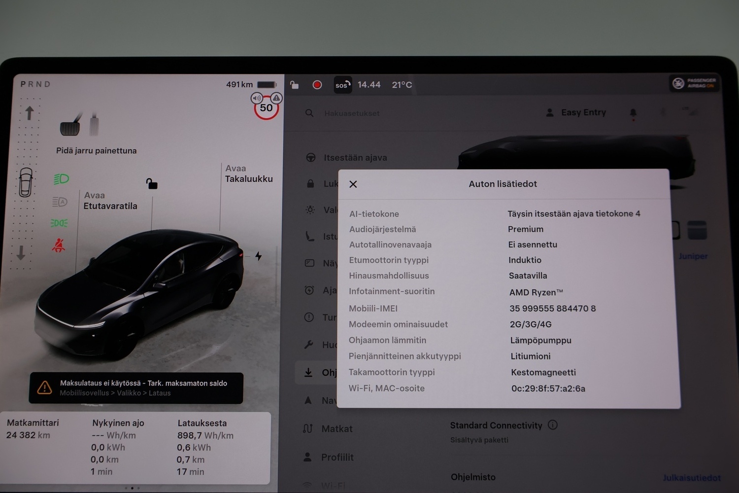 Tesla Model Y vaihtoauto