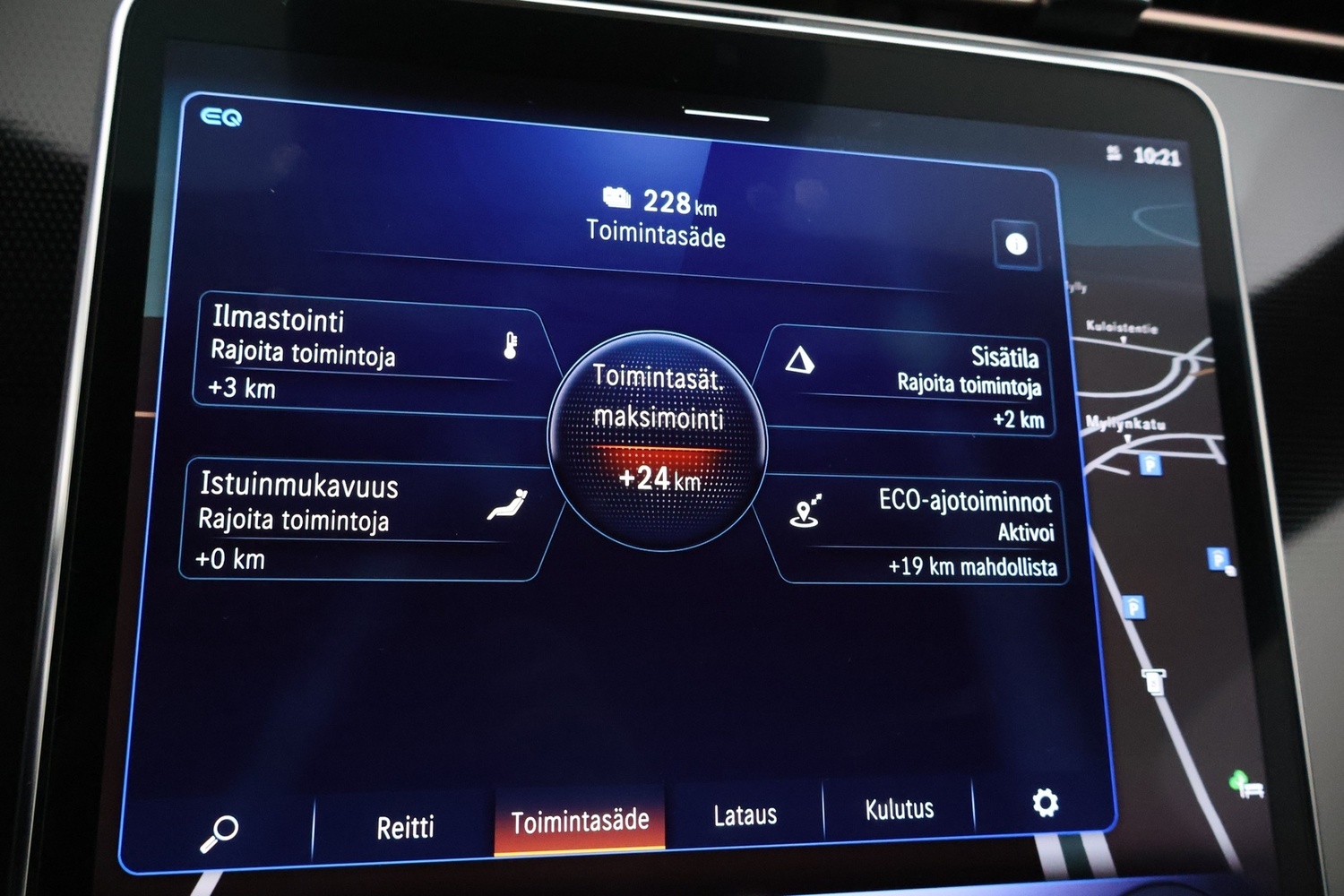 Mercedes-Benz EQE vaihtoauto