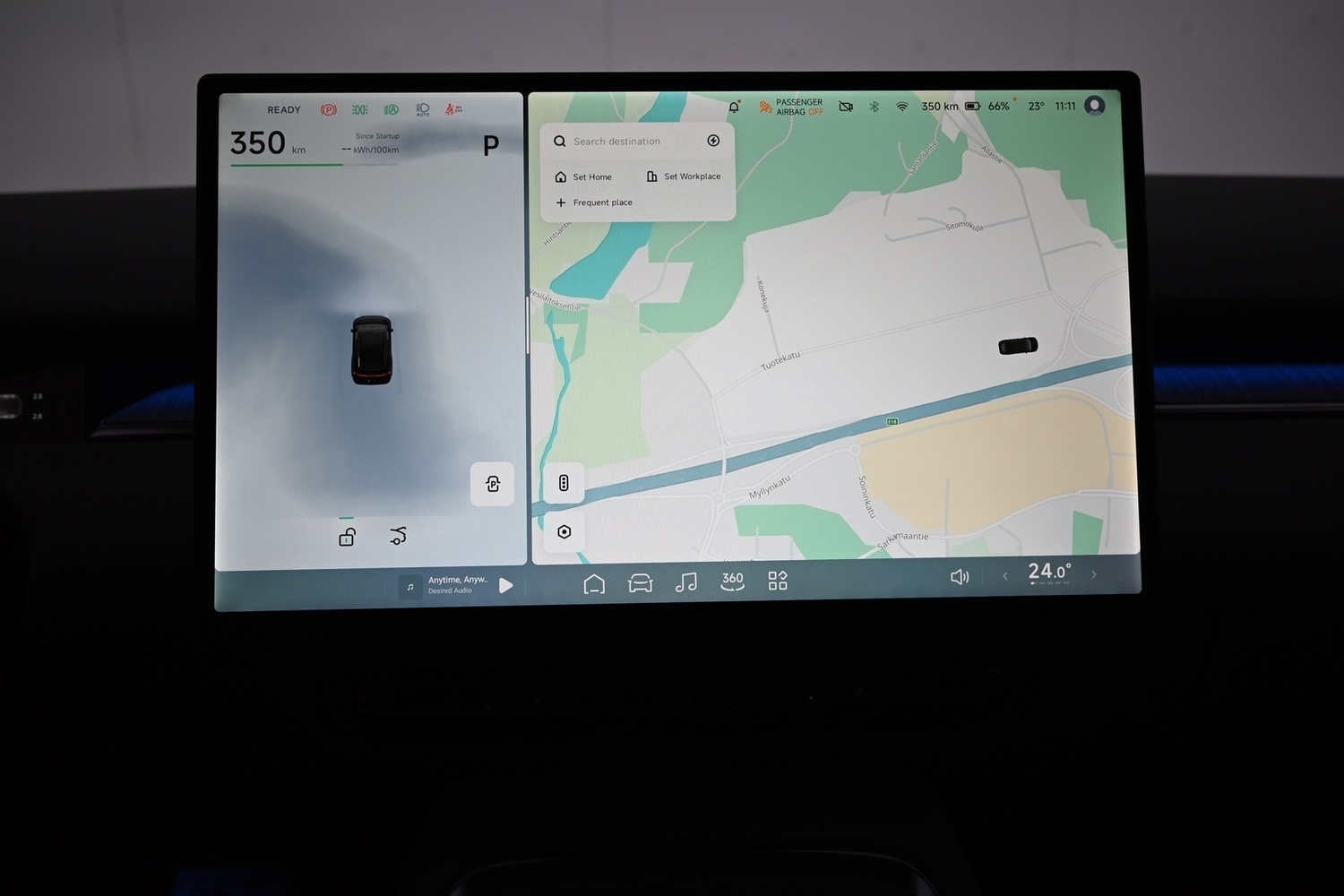 XPENG P7+ vaihtoauto