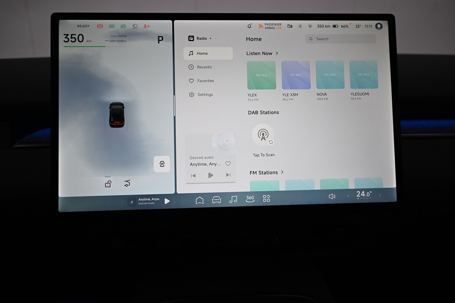 XPENG P7+ vaihtoauto
