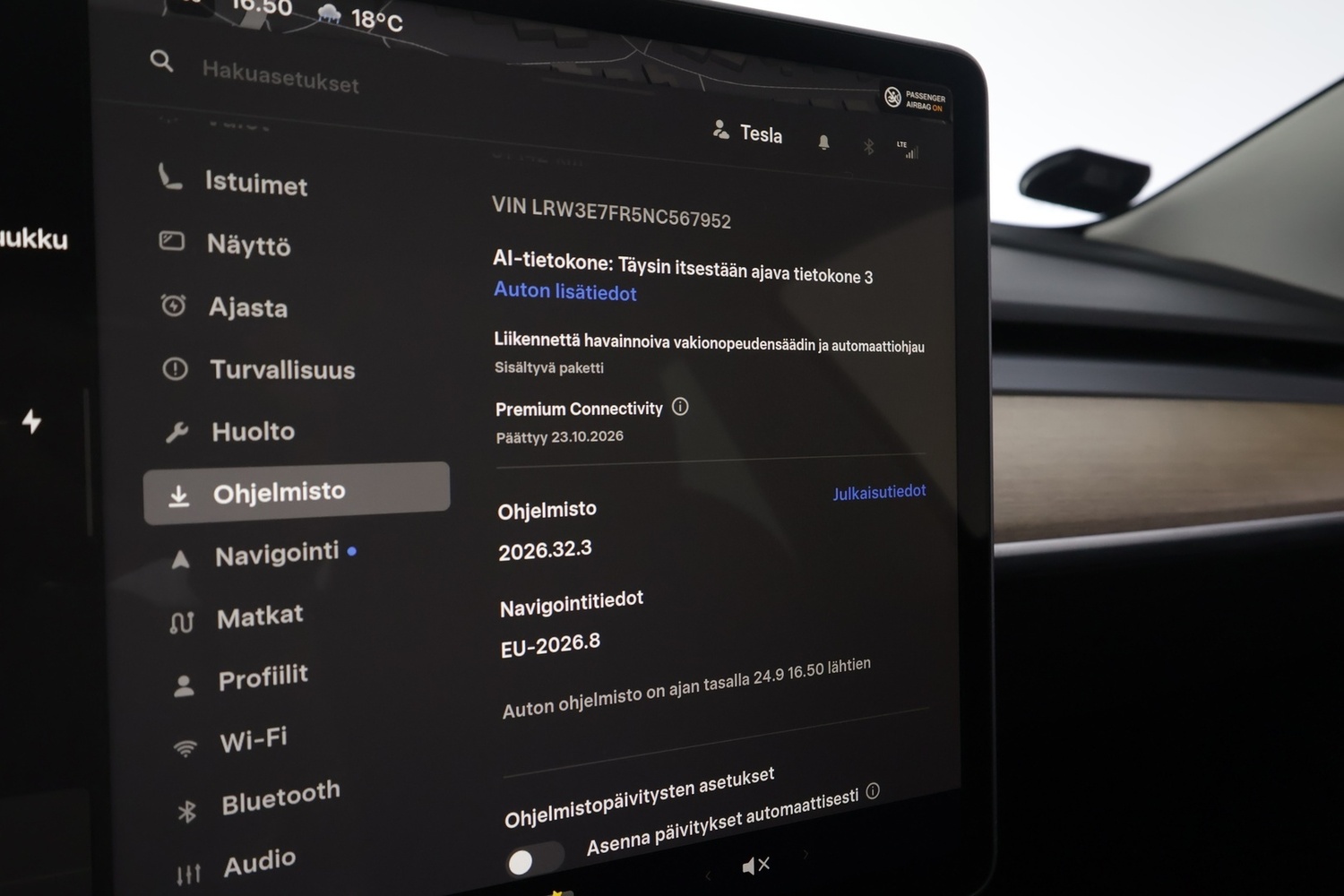 Tesla Model 3 vaihtoauto