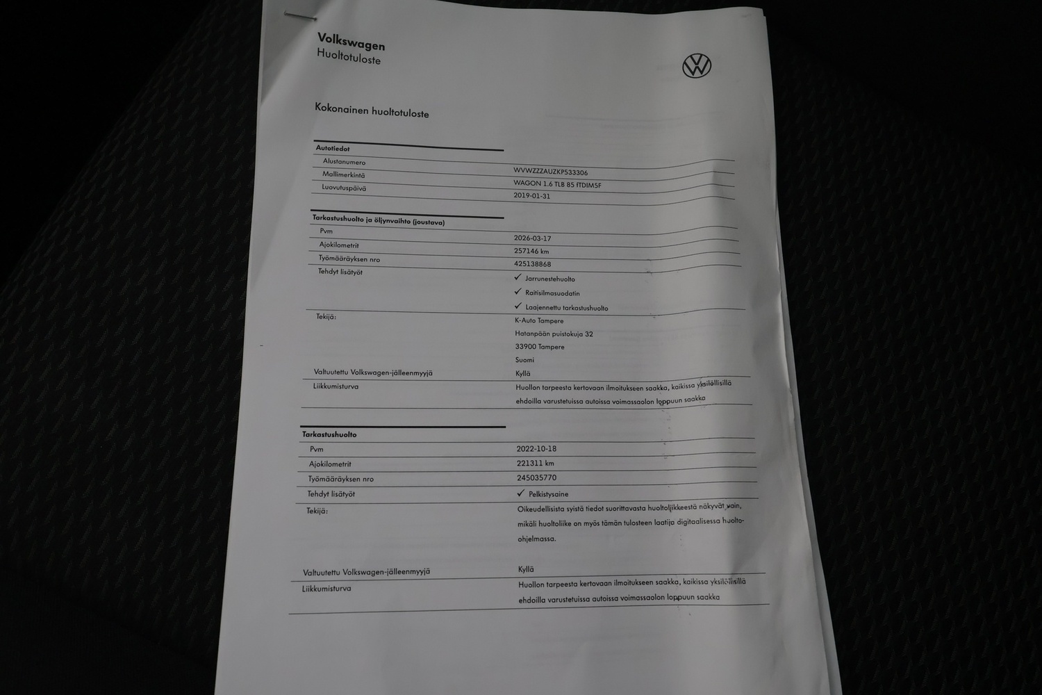 Volkswagen Golf vaihtoauto