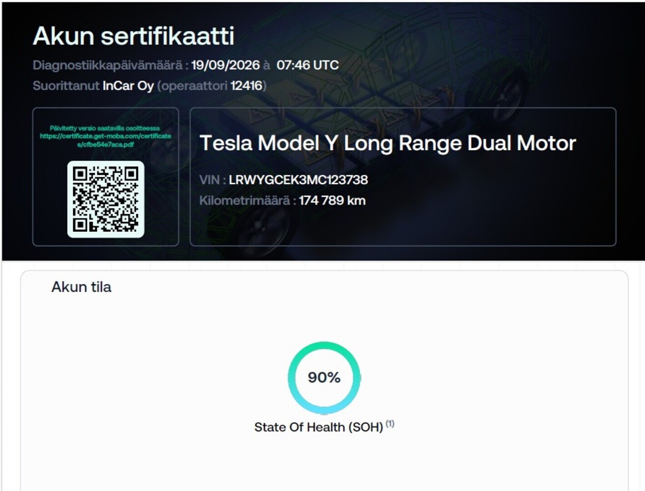 Tesla Model Y vaihtoauto