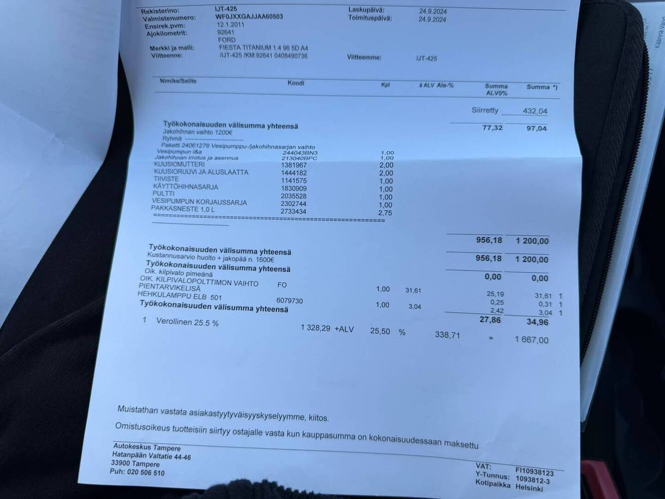 Ford Fiesta vaihtoauto