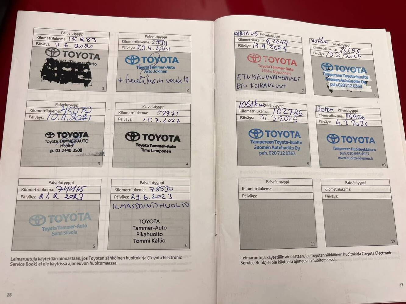 Toyota Camry vaihtoauto