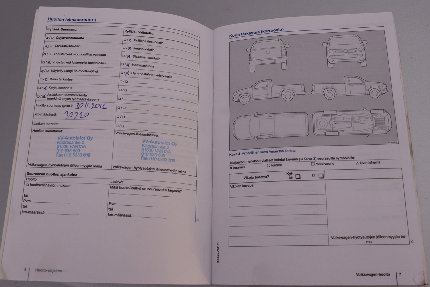 Volkswagen Amarok vaihtoauto