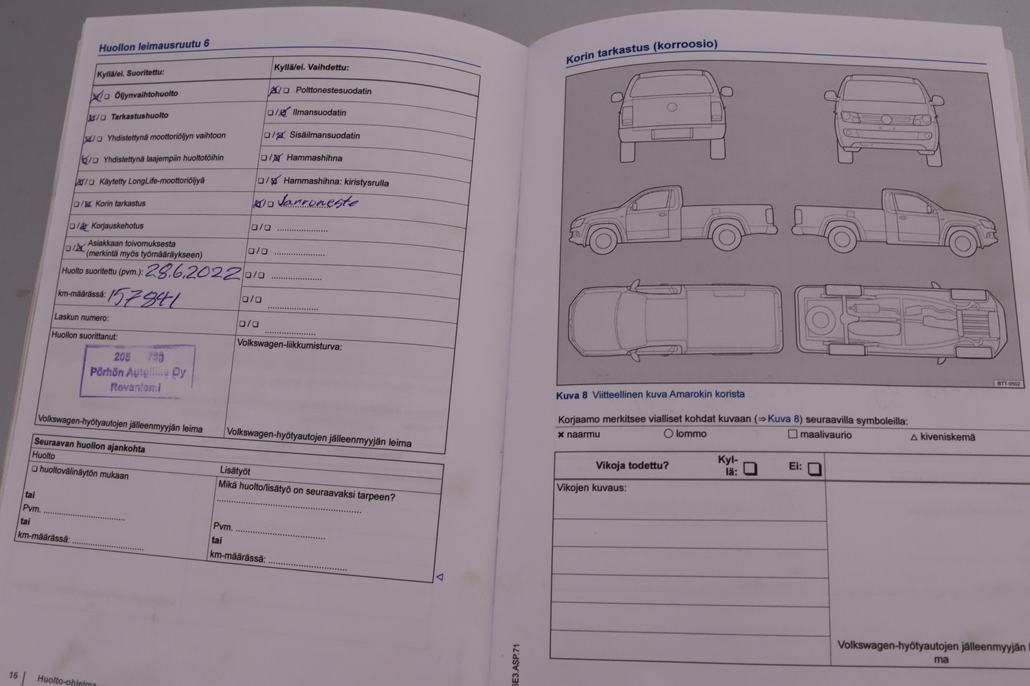 Volkswagen Amarok vaihtoauto