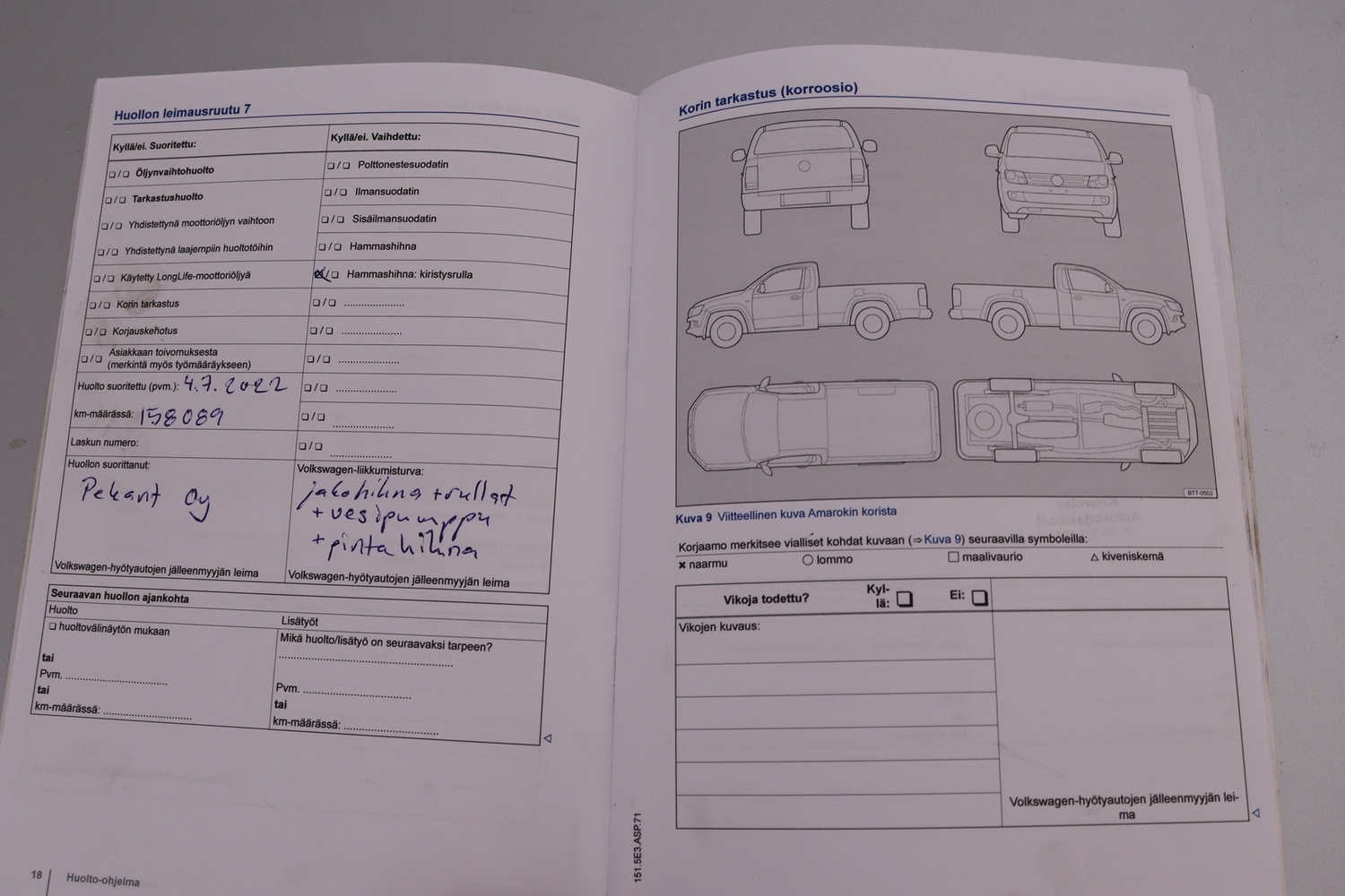 Volkswagen Amarok vaihtoauto